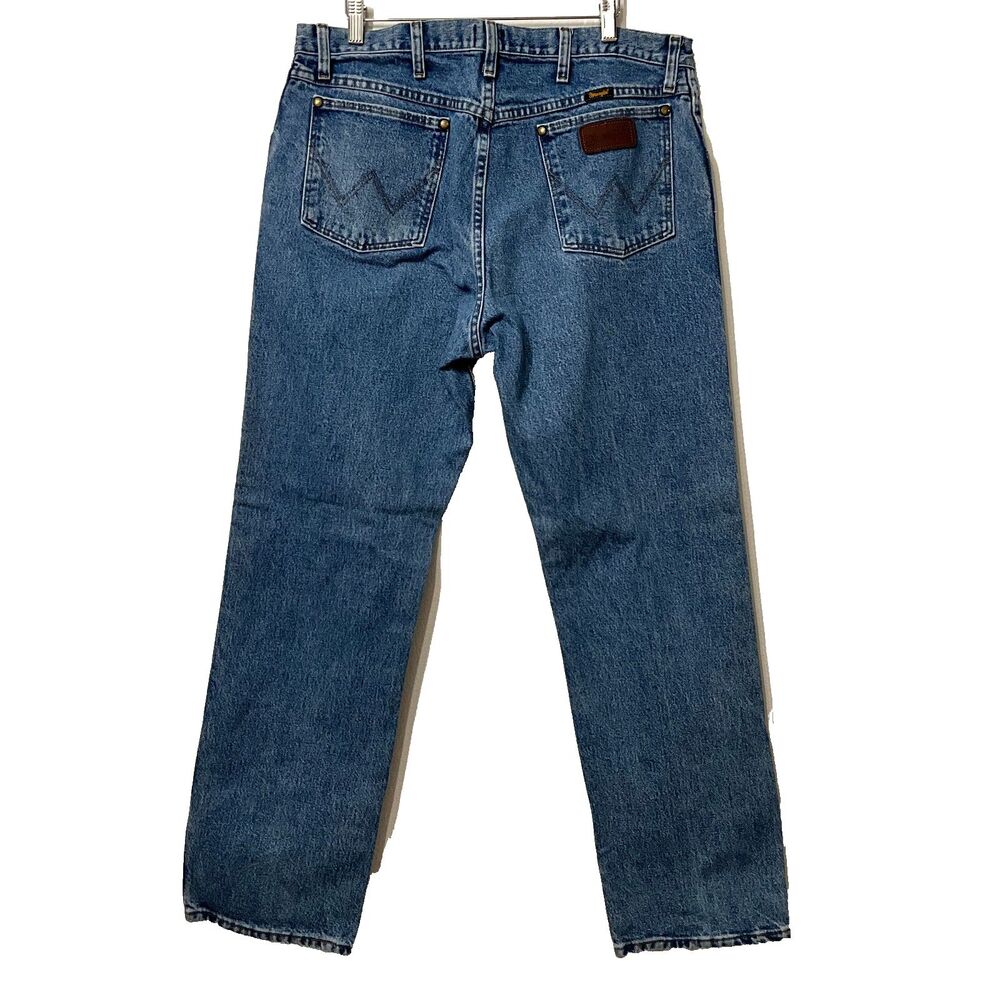 Wrangler Men's 47MWZSW Premium Performance Cowboy Cut Jeans Dark Wash 36x32